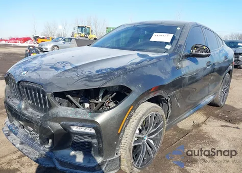 2020 BMW X6 xDrive40I из США, поврежденный, VIN 5UXCY6C04L9B04805